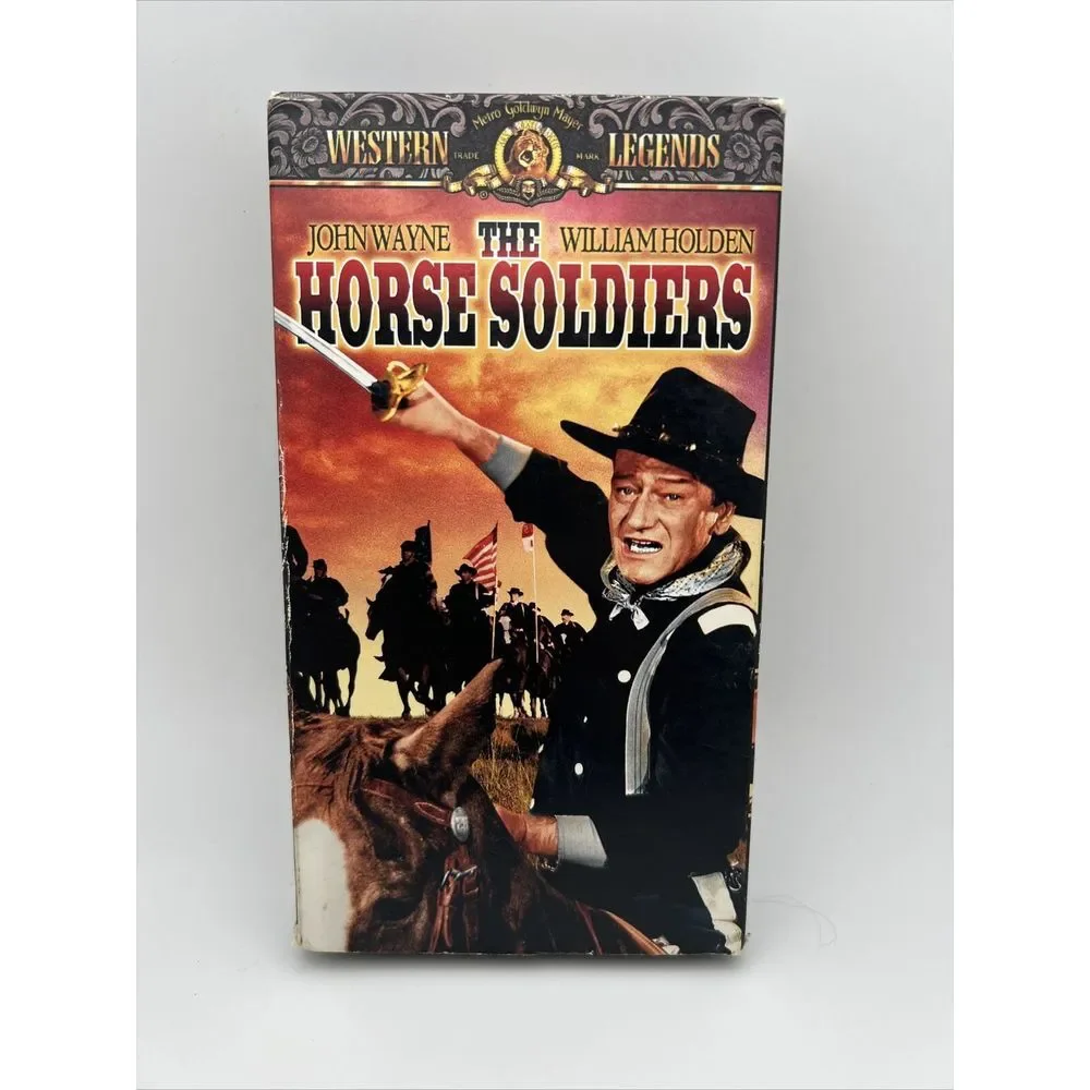 The Horse Soldiers (VHS, 1998, Western Legends). G3
